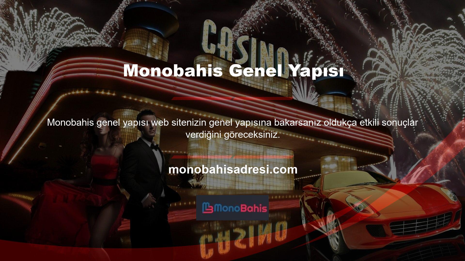 Monobahis, en ünlü yasa dışı casino sitelerinden biridir ve sektörde büyük ilgi görmüştür