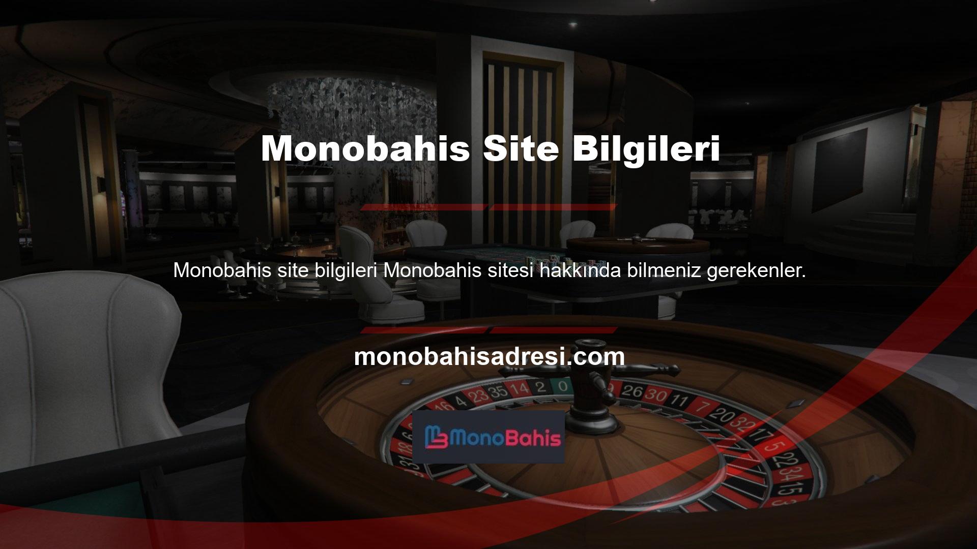 Canlı bahis ofisinde hesabınıza para aktarmada herhangi bir sorundan kaçınmak için Monobahis mevduatının tüm önemli ayrıntılarını sizinle paylaşıyoruz